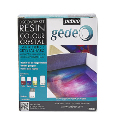 766-156 - Pebeo - Gédéo discovery set resin assorted - 