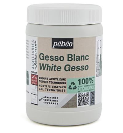 818603 - Pebeo - White Gesso, 225ml - 