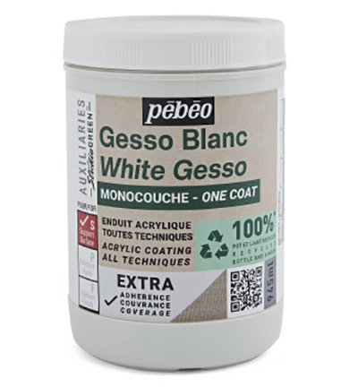 818616 - Pebeo - One Coat White Gesso, 945ml - 