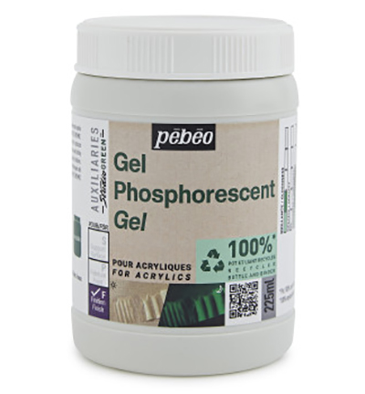 818643 - Pebeo - Phosphorescent Gel, 225ml - 
