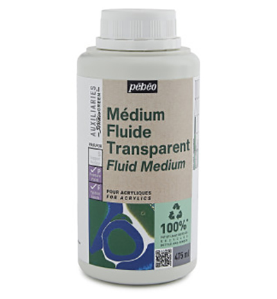 818655 - Pebeo - Transparent Fluid Medium, 475ml - 