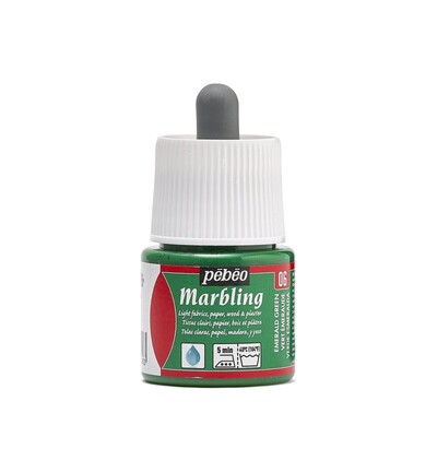 130-006 - Pebeo - Marbling 45ml, Emerald Green - Marbling 130-006 - Pebeo - Marbling 45ml, Emerald Green - Marbling