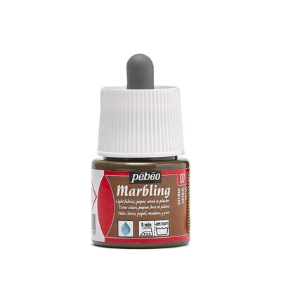 130-007 - Pebeo - Marbling 45ml, Sienna - Marbling 130-007 - Pebeo - Marbling 45ml, Sienna - Marbling