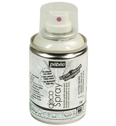 93-792 - Pebeo - Glitter Silver - Pebeo - Deco Spray 100ml