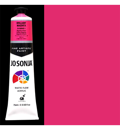 594 - Jo Sonjas - Brilliant Magenta - Artists Colors 75ml 594 - Jo Sonjas - Brilliant Magenta - Artists Colors 75ml