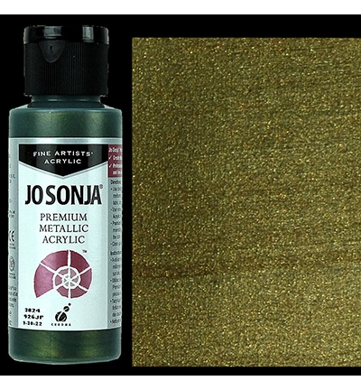 3824 - Jo Sonjas - Olive Green - JS Premium Metallic