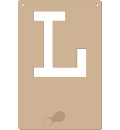 461.676.012 - Pronty - Porte-manteaux alphabet L - Textes