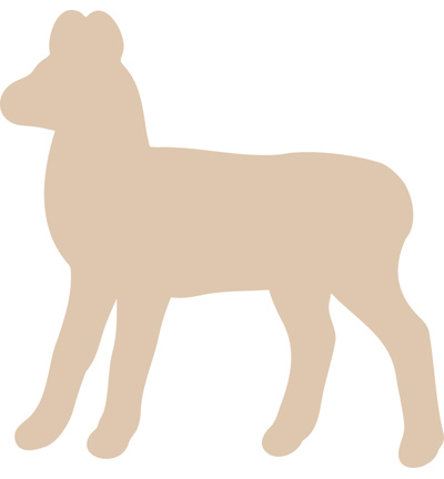 461.993.624 - Pronty - Cerf, lot de 6 - Animaux