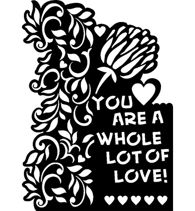 470.803.006 - Pronty - Mask Stencil Heart - Amour