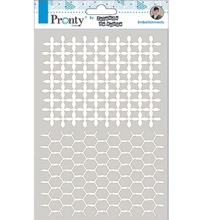 492.010.013 - Jolanda de Ronde - Chipboard Rasters - Grey Chipboard