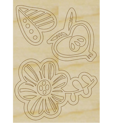 412.005.009 - Pronty - Plywood - Divers
