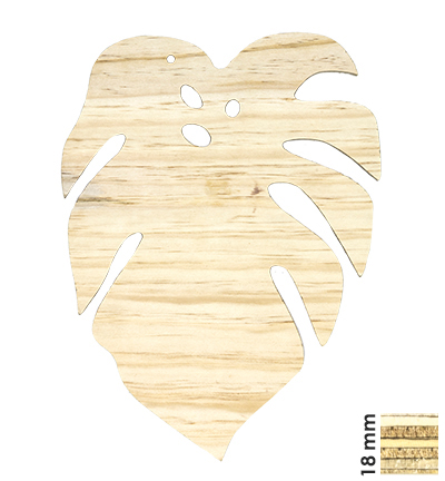 422.000.002 - Pronty - Deco Wood Tropical Leaf - Plantes