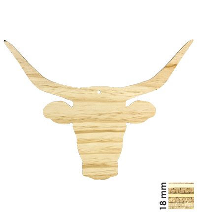 422.000.003 - Pronty - Deco Wood Bull - Animaux