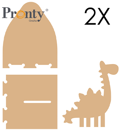 460.483.006 - Pronty - Serre-livres Dino - Supports