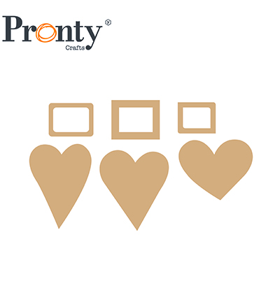 460.483.057 - Pronty - Picture this Heart, set of 3 Hearts - 