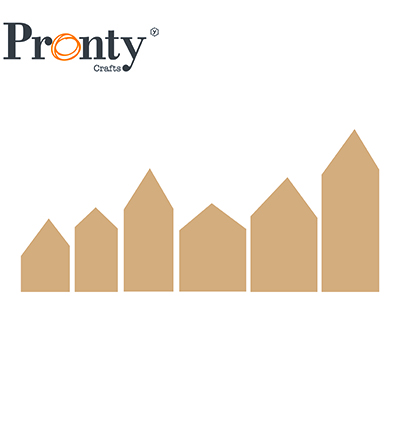 460.483.058 - Pronty - MDF It's a House, set of 6 - 