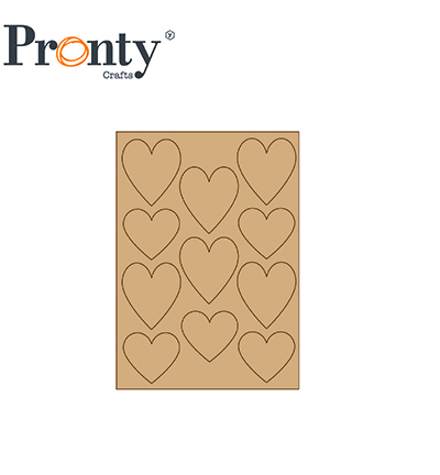 460.483.060 - Pronty - MDF Pocket Hugs Hearts - 