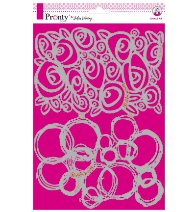 470.765.015 - Julia Woning - Roses & grunge circles - Fleurs