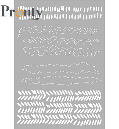 470.770.052 - Pronty - Stencil Strokes - Strokes