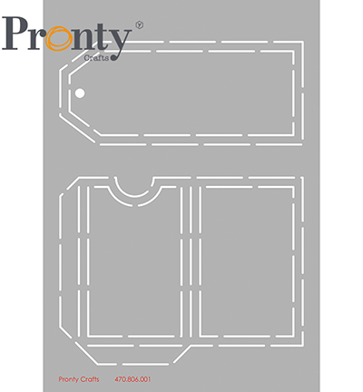470.806.001 - Pronty - Tag & Envelope - Masking A4 470.806.001 - Pronty - Tag & Envelope - Masking A4
