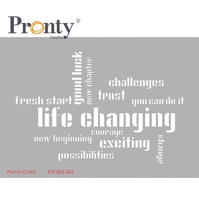 470.806.002 - Pronty - Life changing - Masking A4 470.806.002 - Pronty - Life changing - Masking A4