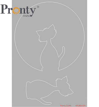 470.806.024.V - Pronty - Purrrfect silhouette - Masking A4