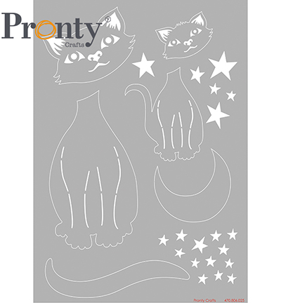 470.806.025.V - Pronty - Purrrfect mask - Masking A4
