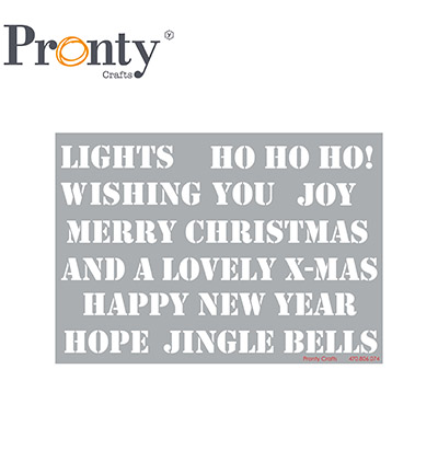 470.806.074 - Pronty - Christmas text - 