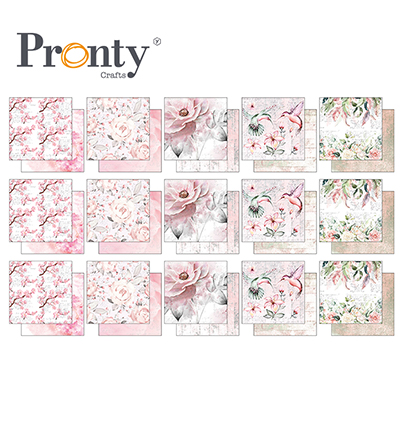 471.201.008 - Pronty - Papierset Romantic - Paperset