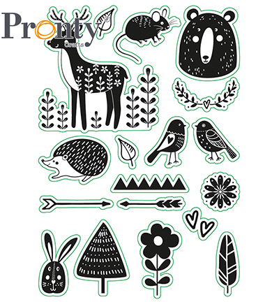 472.700.014 - Pronty - Embellishments Forest Animals - Embellishment