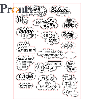 472.700.018 - Pronty - Embellishments Quote Clouds - Embellishment