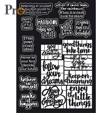 472.750.007 - Pronty - Embellishments Quotes laser - Embellissements & citations