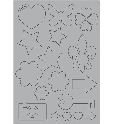 477.400.501 - Pronty - Autocollant Ornaments - Ornements