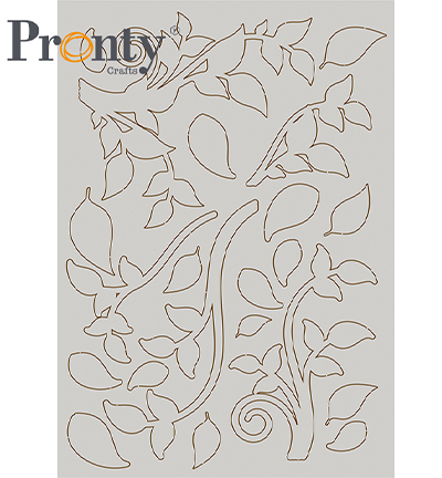 492.001.025.V - Pronty - Branches chipboard - Grey Chipboard