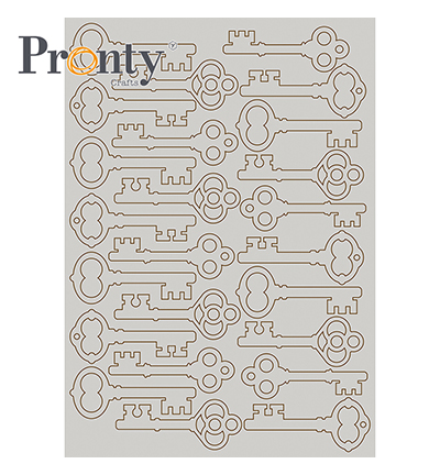 492.001.030 - Pronty - Chipboard keys - Grey Chipboard