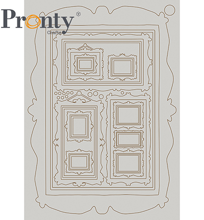 492.001.035 - Pronty - Chipboard Frames - Grey Chipboard