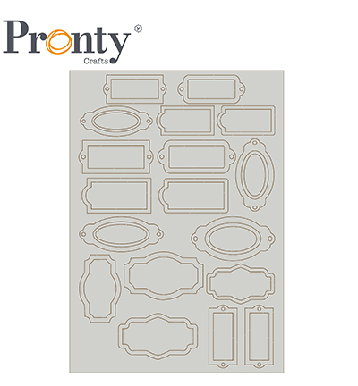 492.001.064 - Pronty - Chipboard Frames - Grey Chipboard