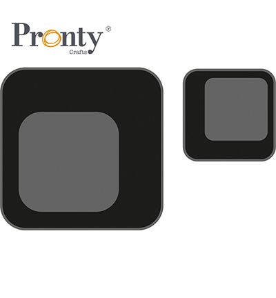 494.001.029 - Pronty - Foam stamps Retro Squares - Rétro