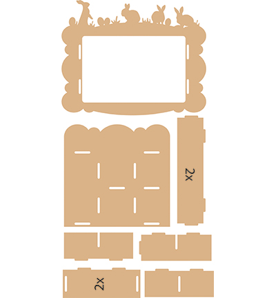 460.440.415 - Dutch DooBaDoo - Cabinet de printemps - Rangements