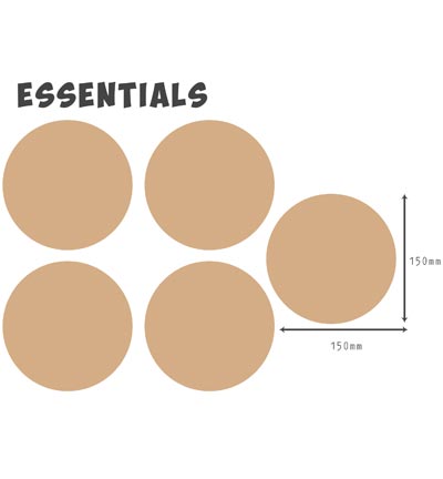 460.440.006 - Dutch DooBaDoo - MDF Essential Cercle - MDF général