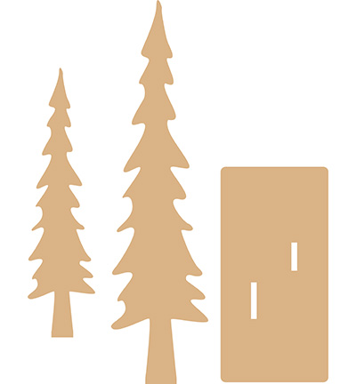 460.440.090 - Dutch DooBaDoo - MDF Tree set - MDF général