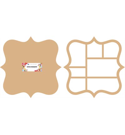 460.440.260 - Dutch DooBaDoo - MDF Shadow box 3 - MDF général