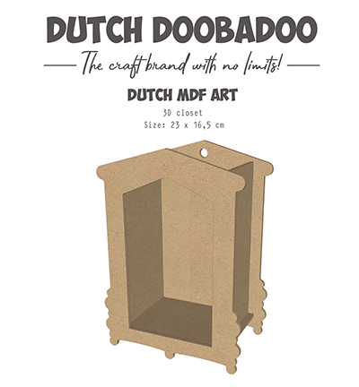 460.440.417 - Dutch DooBaDoo - MDF 3d Closet - Rangements