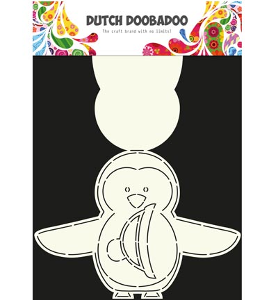 470.713.610 - Dutch DooBaDoo - Card Art Pingouin - Dutch Card Art