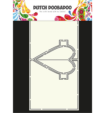 470.713.655 - Dutch DooBaDoo - Card Art Heart Pop Up - Dutch Card Art