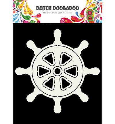 470.713.687 - Dutch DooBaDoo - Card Steering Wheel Ship - Card Art A5 470.713.687 - Dutch DooBaDoo - Card Steering Wheel Ship - Card Art A5