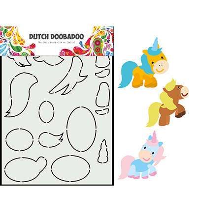 470.713.865 - Dutch DooBaDoo - Card Art Built up Paard - Collection build-up & 3D 470.713.865 - Dutch DooBaDoo - Card Art Built up Paard - Collection build-up & 3D