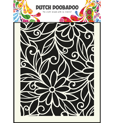 470.715.010 - Dutch DooBaDoo - Dutch Mask Art Flower Swirl - Dutch Mask Art