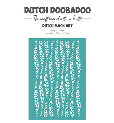 470.715.037 - Dutch DooBaDoo - Mask Art Wavy Stripes - Dutch Mask Art