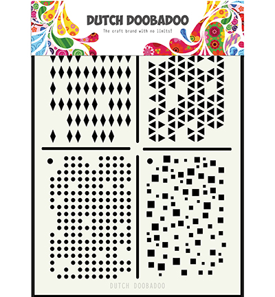 470.715.129 - Dutch DooBaDoo - Mask Art Multistencil - Dutch Mask Art